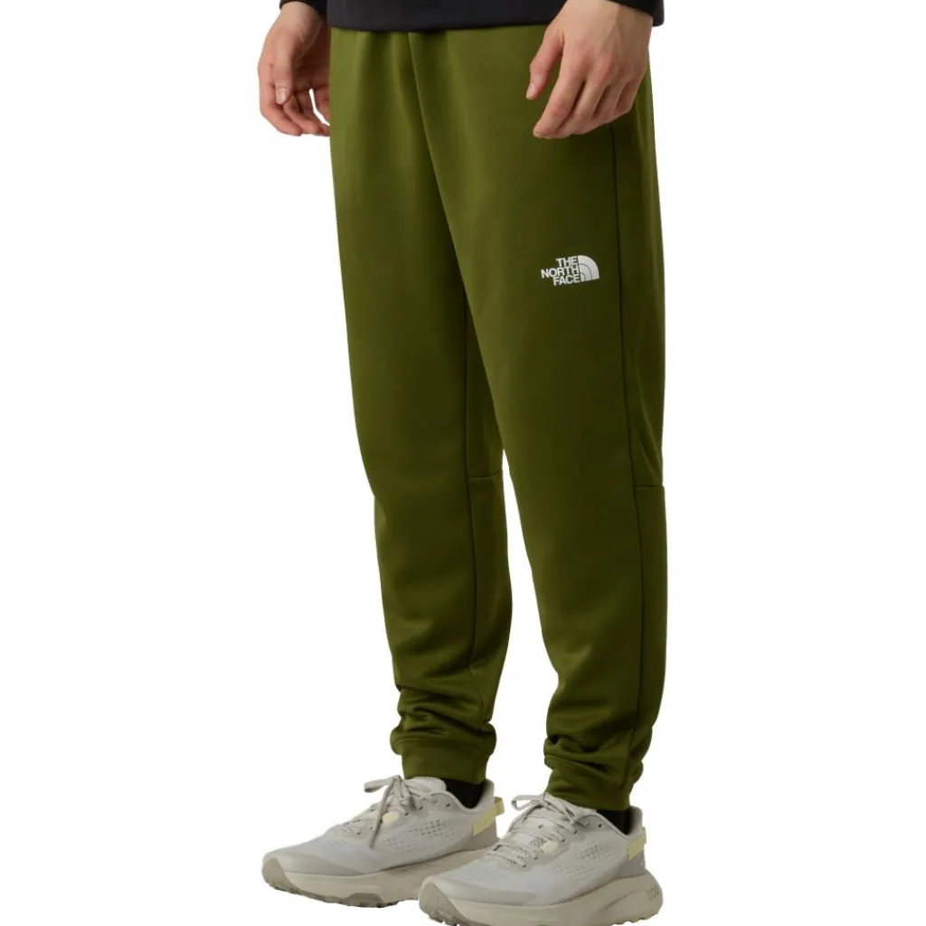 Broeken-The North Face Reaxion Fleece joggingbroek heren woodland green