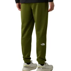 Broeken-The North Face Reaxion Fleece joggingbroek heren woodland green