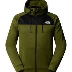 The North Face Reaxion Fleece vest heren woodland green TNF black< Fleece Vest