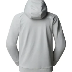 The North Face  Reaxion fleece vest heren high rise grey light heather TNF black< Fleece Vest