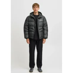 TheJoggConcept Alex winterjas heren ebony< Jassen