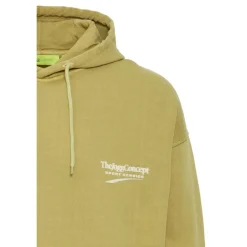 Truien & Vesten-TheJoggConcept Rubi hoodie heren split pea