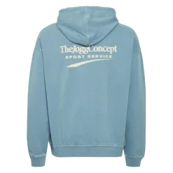 TheJoggConcept Rubi hoodie heren aegean blue< Truien & Vesten