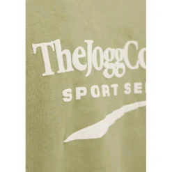 Truien & Vesten-TheJoggConcept Rubi sweater heren split pea