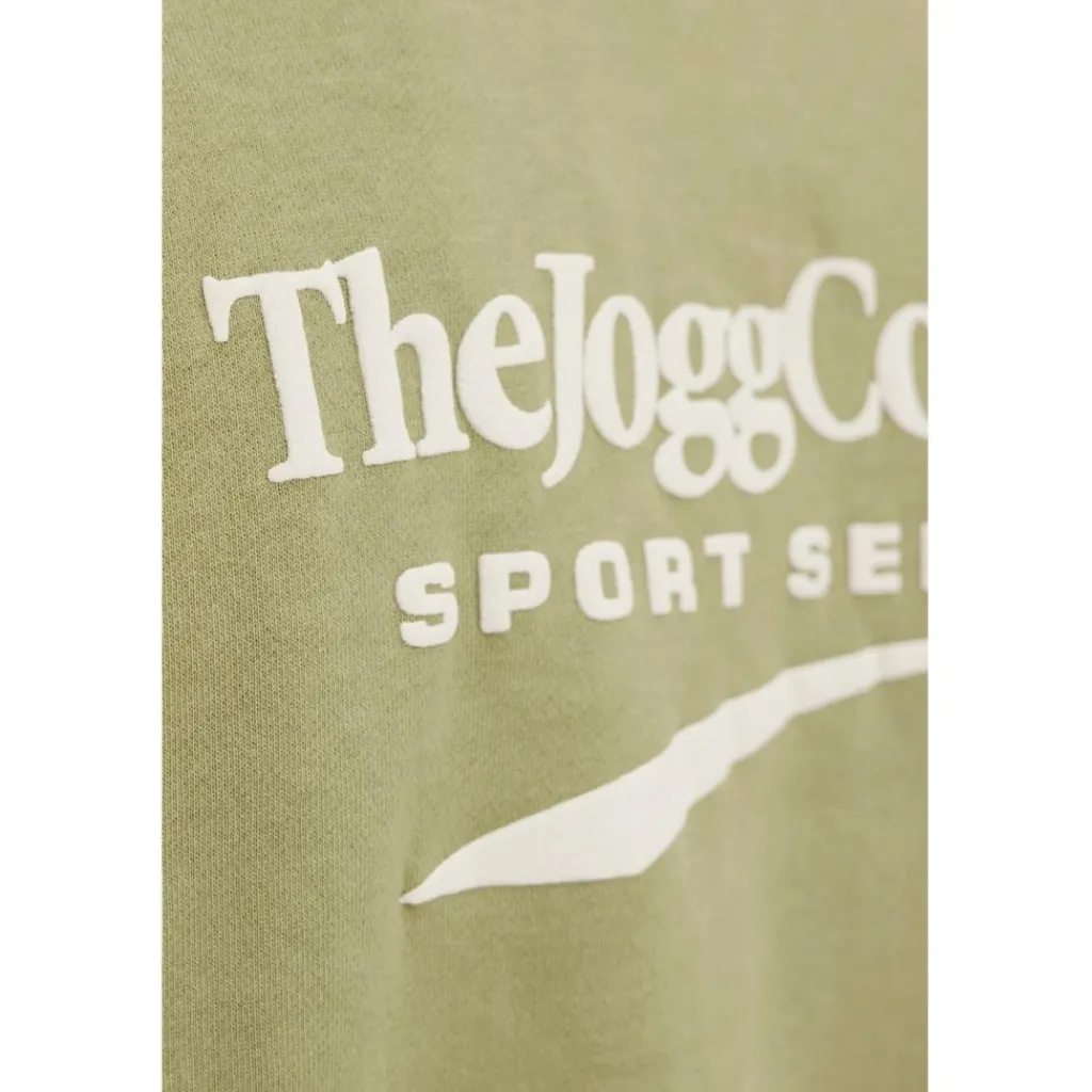 Truien & Vesten-TheJoggConcept Rubi sweater heren split pea