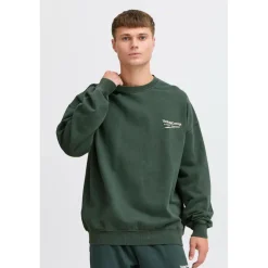 Truien & Vesten-TheJoggConcept RUBI sweater heren scarab