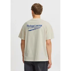 TheJoggConcept SAMI shirt heren birch mix< Shirts, Polo's & Blouses