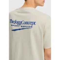 TheJoggConcept SAMI shirt heren birch mix< Shirts, Polo's & Blouses