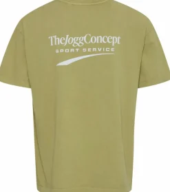 Shirts, Polo's & Blouses-TheJoggConcept Sasa shirt heren split pea