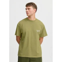 Shirts, Polo's & Blouses-TheJoggConcept Sasa shirt heren split pea