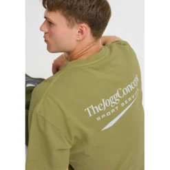 Shirts, Polo's & Blouses-TheJoggConcept Sasa shirt heren split pea