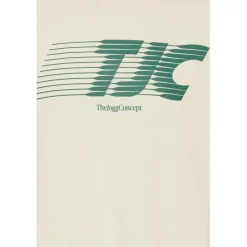 Shirts, Polo's & Blouses-TheJoggConcept Silas Logo shirt heren birch