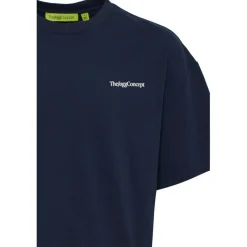 Shirts, Polo's & Blouses-TheJoggConcept Silas shirt heren navy blazer