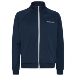 Truien & Vesten-TheJoggConcept Sima vest heren navy blazer