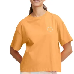 Shirts, Polo's & Blouses-TheJoggConcept Simona Box shirt dames tangerine