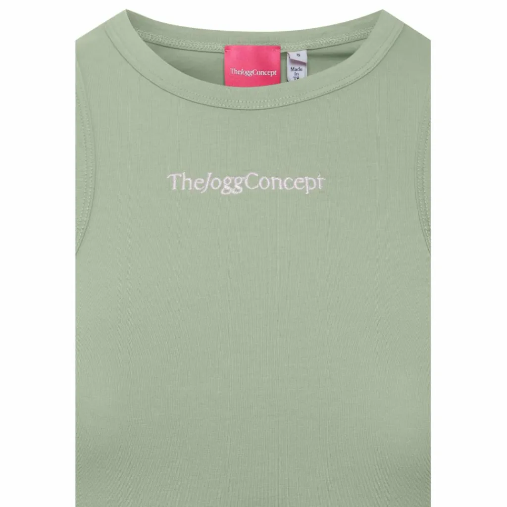 TheJoggConcept Simona tanktop dames frosty green< Shirts, Polo's & Blouses