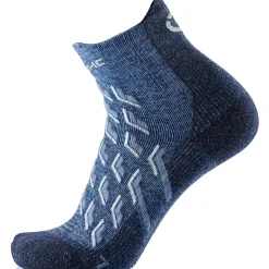 therm-ic Trekking Cool Ankle wandelsokken dames blue white< Wandelsokken|Wandelsokken