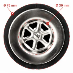Thetford Afvoerplug recht 19 mm< Tankdoorvoeren & Afvoerpluggen