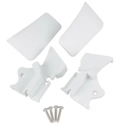 Eindkappen-Thule 8000 eindkappen voorlat links en rechts white