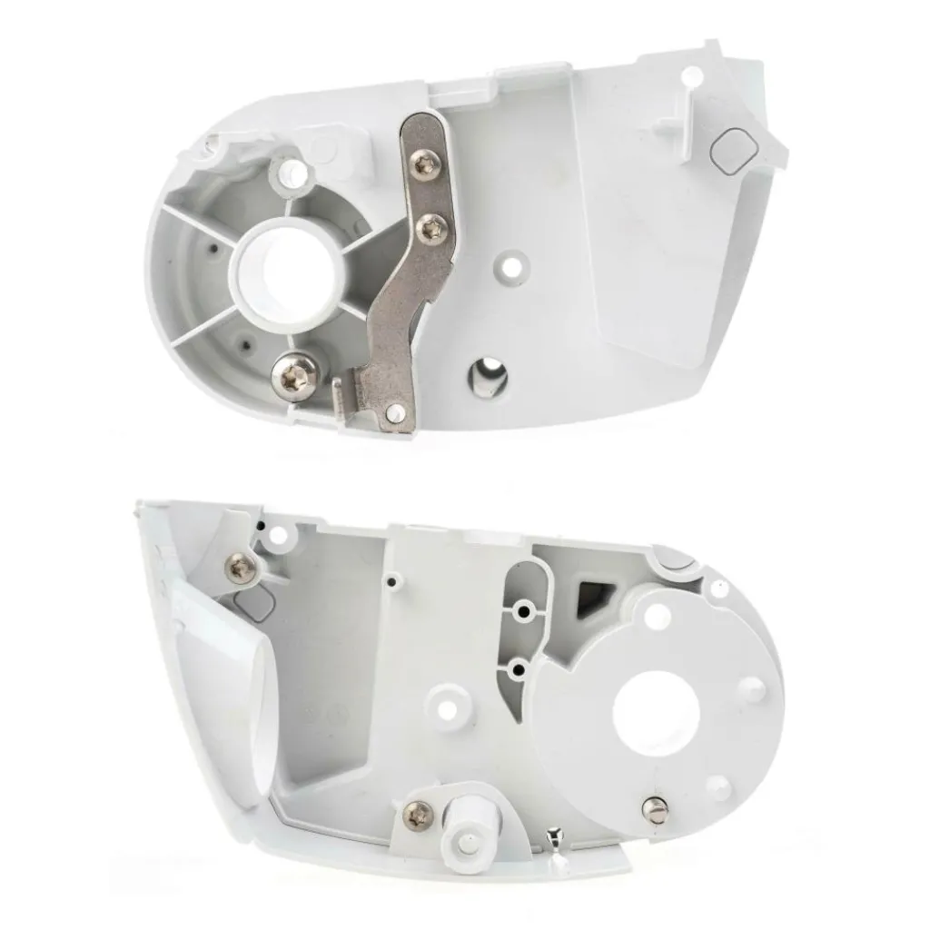 Eindkappen-Thule 5200 eindplaat met draaimechanisme links white