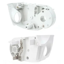 Eindkappen-Thule 5200 eindplaat met draaimechanisme links white