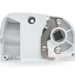 Thule 4900 eindplaat met draaimechanisme links white< Eindkappen