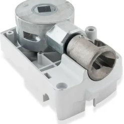 Thule 4900 eindplaat met draaimechanisme links white< Eindkappen