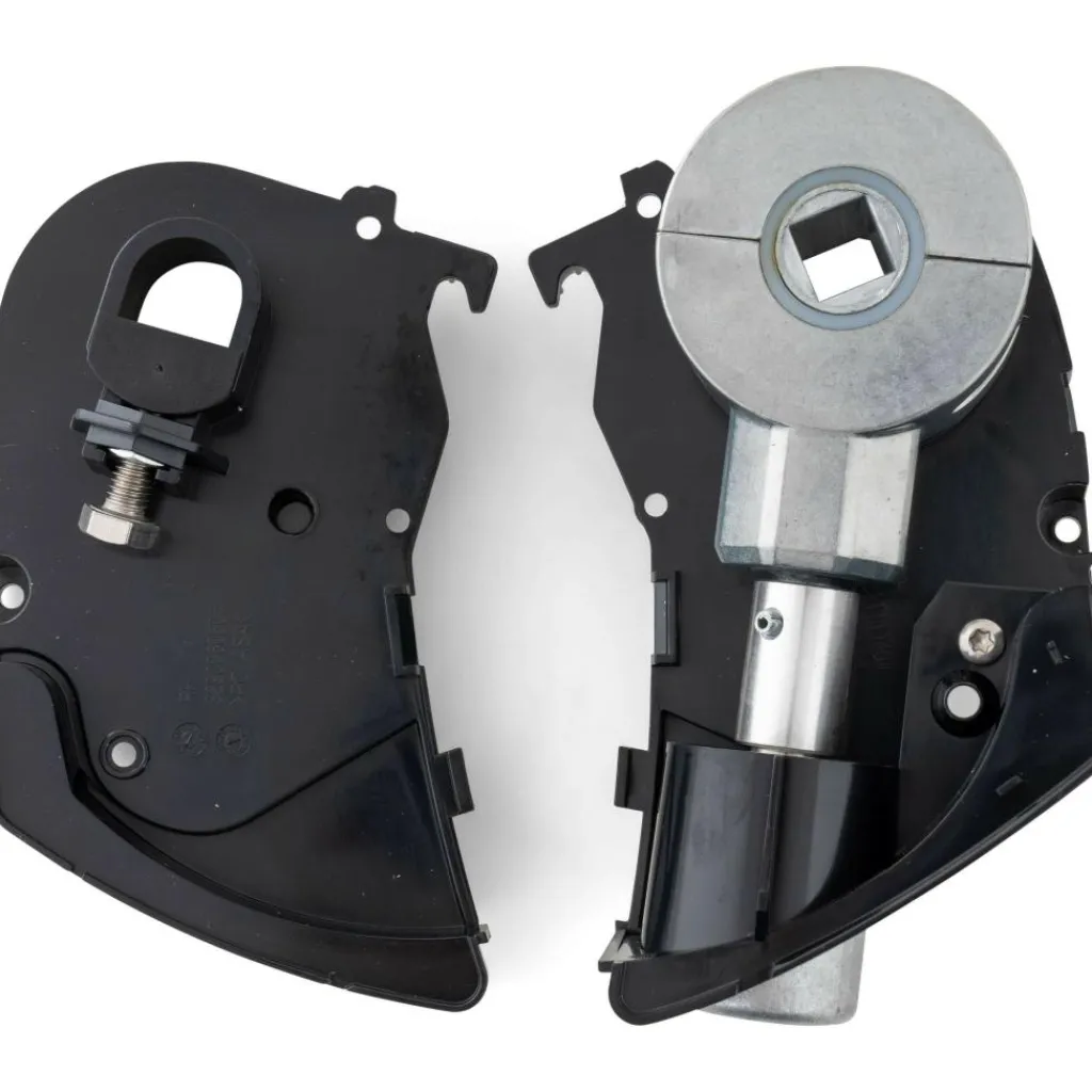 Thule 6300 eindplaten met draaimechanisme links en rechts anthracite< Eindkappen