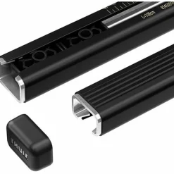 Dakkoffers & Accessoires|Fietsartikelen-Thule SquareBar Evo 118 dakdragerstang black per 2 stuks