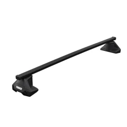 Dakkoffers & Accessoires|Fietsartikelen-Thule SquareBar Evo 118 dakdragerstang black per 2 stuks