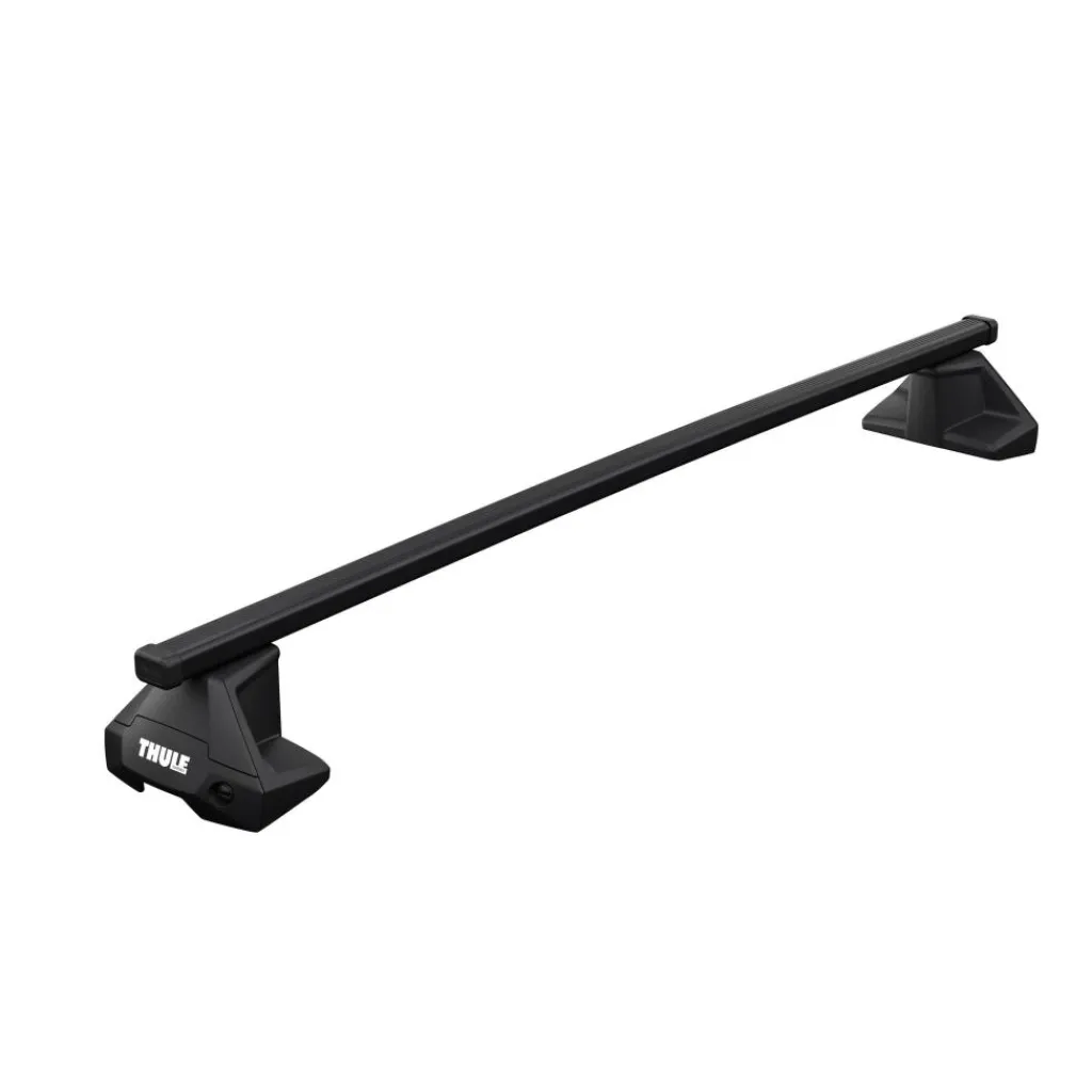 Dakkoffers & Accessoires|Fietsartikelen-Thule SquareBar Evo 108 dakdragerstang black per 2 stuks