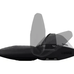 Dakkoffers & Accessoires|Fietsartikelen-Thule WingBar Evo 135 dakdragerstang aluminium per 2 stuks