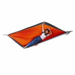 Ticket To The Moon  Original hangmat orange dark grey< Hangmatten