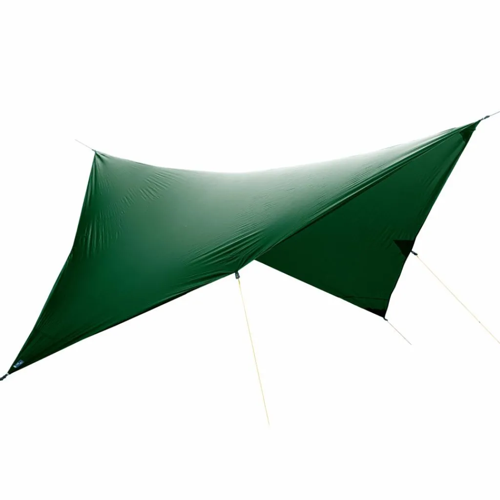 Luifels &Amp; Tarps-Ticket To The Moon Silnylon Ultralight tarp 250 x 250 cm green