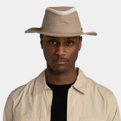 Outdoor Hoed-Tilley Airflo Broad Brim LTM6 hoed taupe