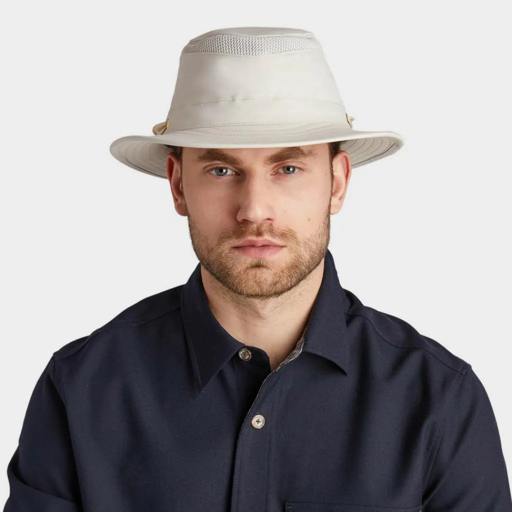 Tilley Airflo Medium Brim LTM5 hoed light stone< Outdoor Hoed