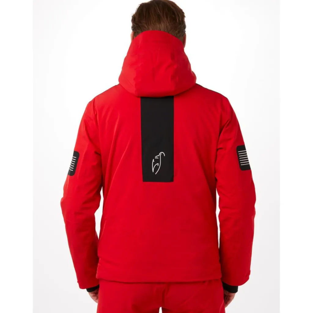 Ski Jassen|Wintersport-Toni Sailer ALLAN winterjas heren signal red
