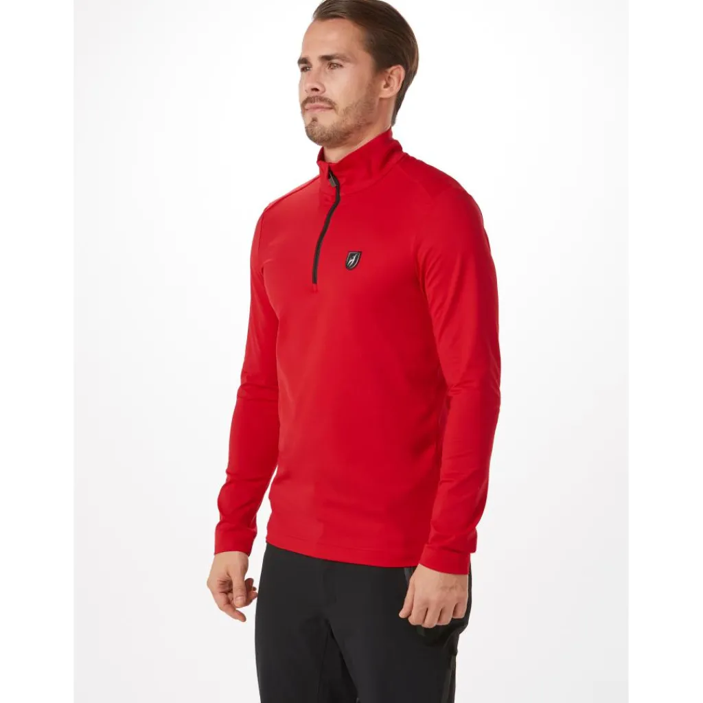 Toni Sailer BRENDAN skipully heren signal red< Wintersport|Skipullies