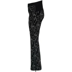 Toni Sailer  ELLA skibroek dames black white< Wintersport|Skibroeken