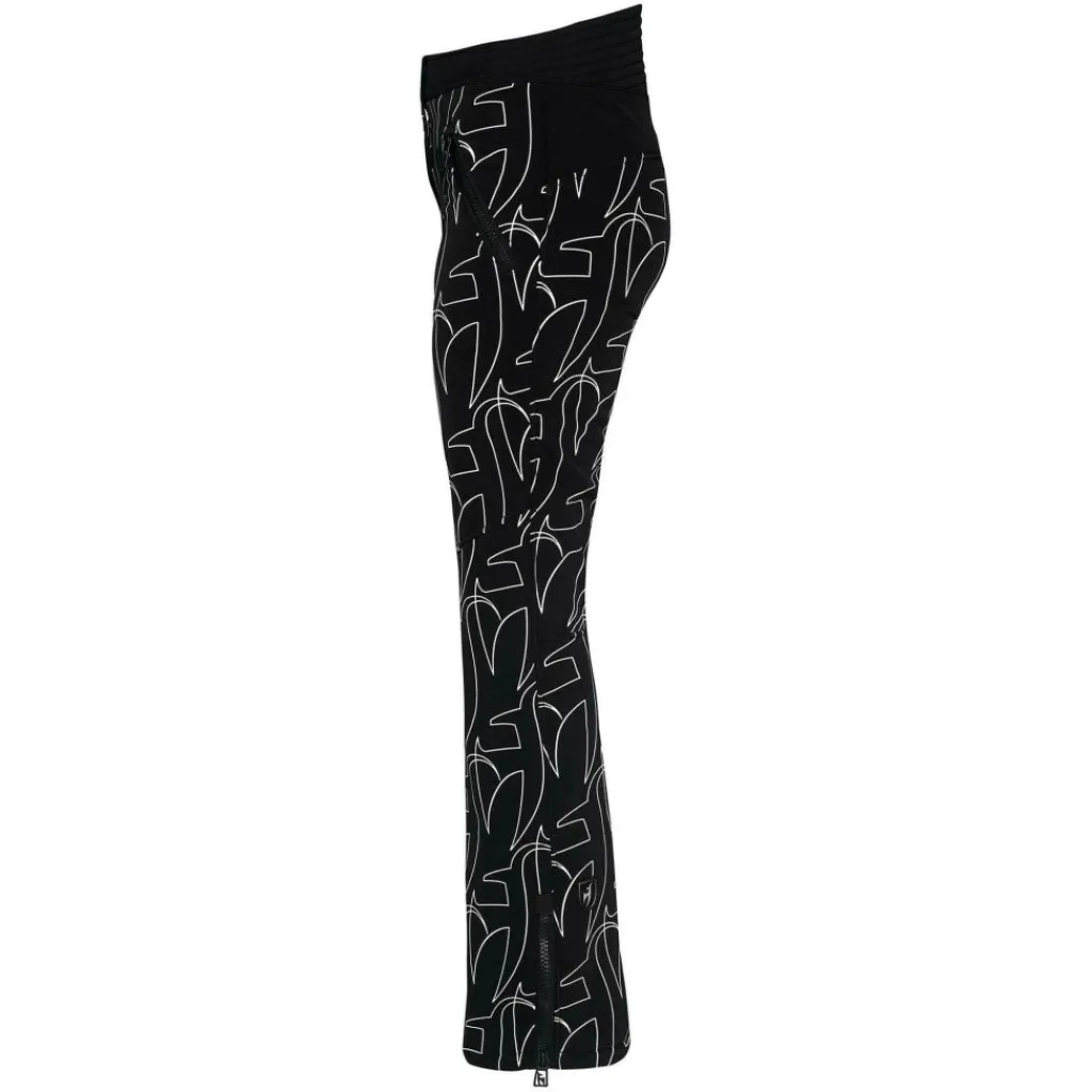 Toni Sailer ELLA skibroek dames black white< Wintersport|Skibroeken