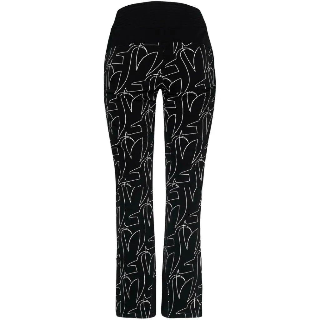 Toni Sailer ELLA skibroek dames black white< Wintersport|Skibroeken