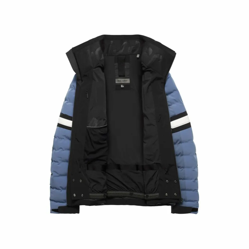 Toni Sailer Gideon winterjas heren blue metal< Ski Jassen|Wintersport