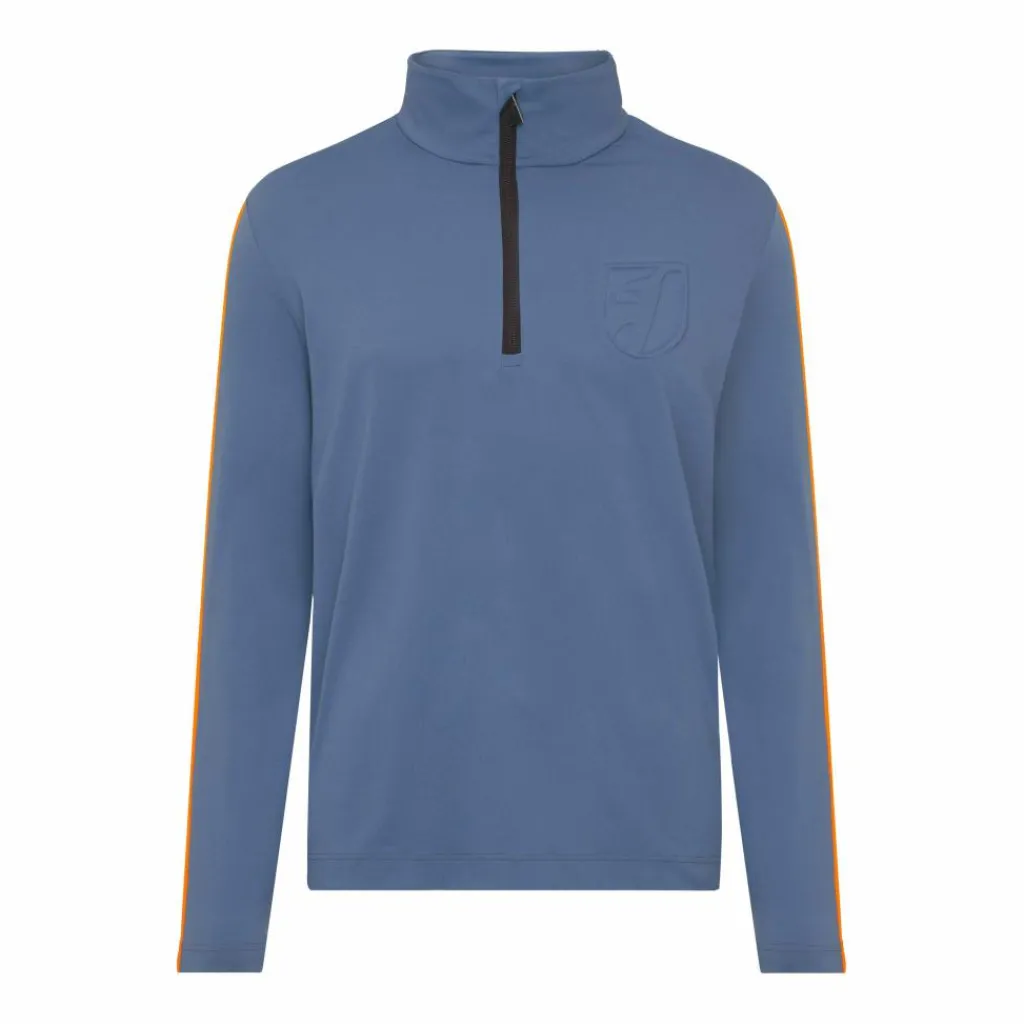 Toni Sailer Giorgio skipully heren blue metal< Skipullies|Wintersport