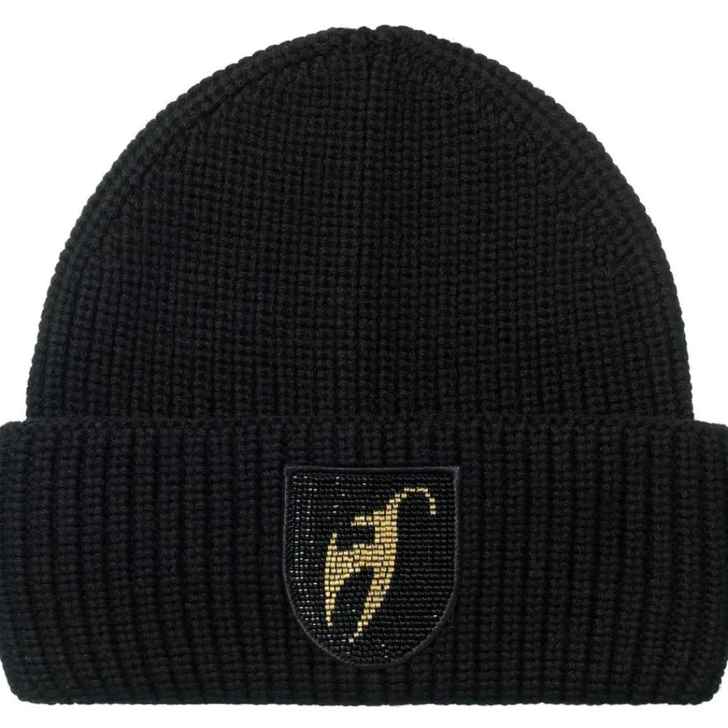 Mutsen|Wintersport-Toni Sailer Gwendolin Gold Pearl muts dames black