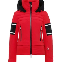 Toni Sailer  HANNA winterjas dames pink red< Ski Jassen|Wintersport