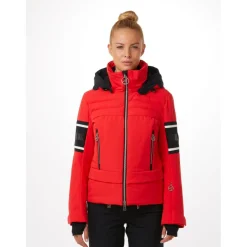 Toni Sailer  HANNA winterjas dames pink red< Ski Jassen|Wintersport