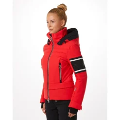 Toni Sailer  HANNA winterjas dames pink red< Ski Jassen|Wintersport