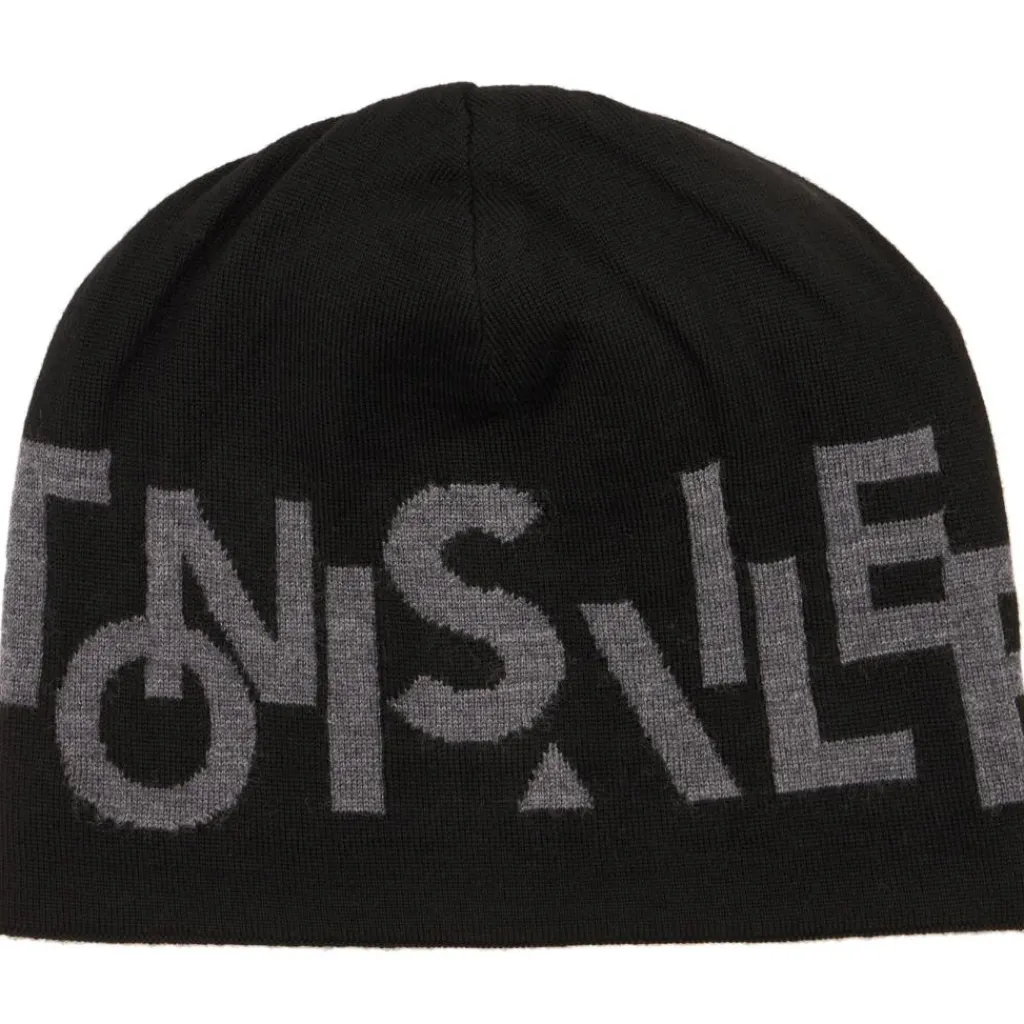 Toni Sailer JAMES muts heren black< Mutsen|Wintersport