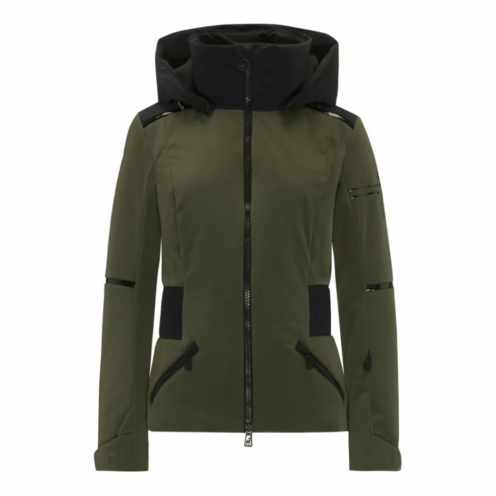 Ski Jassen|Wintersport-Toni Sailer Martha winterjas dames dark pine