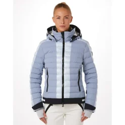 Toni Sailer  NORMA winterjas dames light steel< Ski Jassen|Wintersport